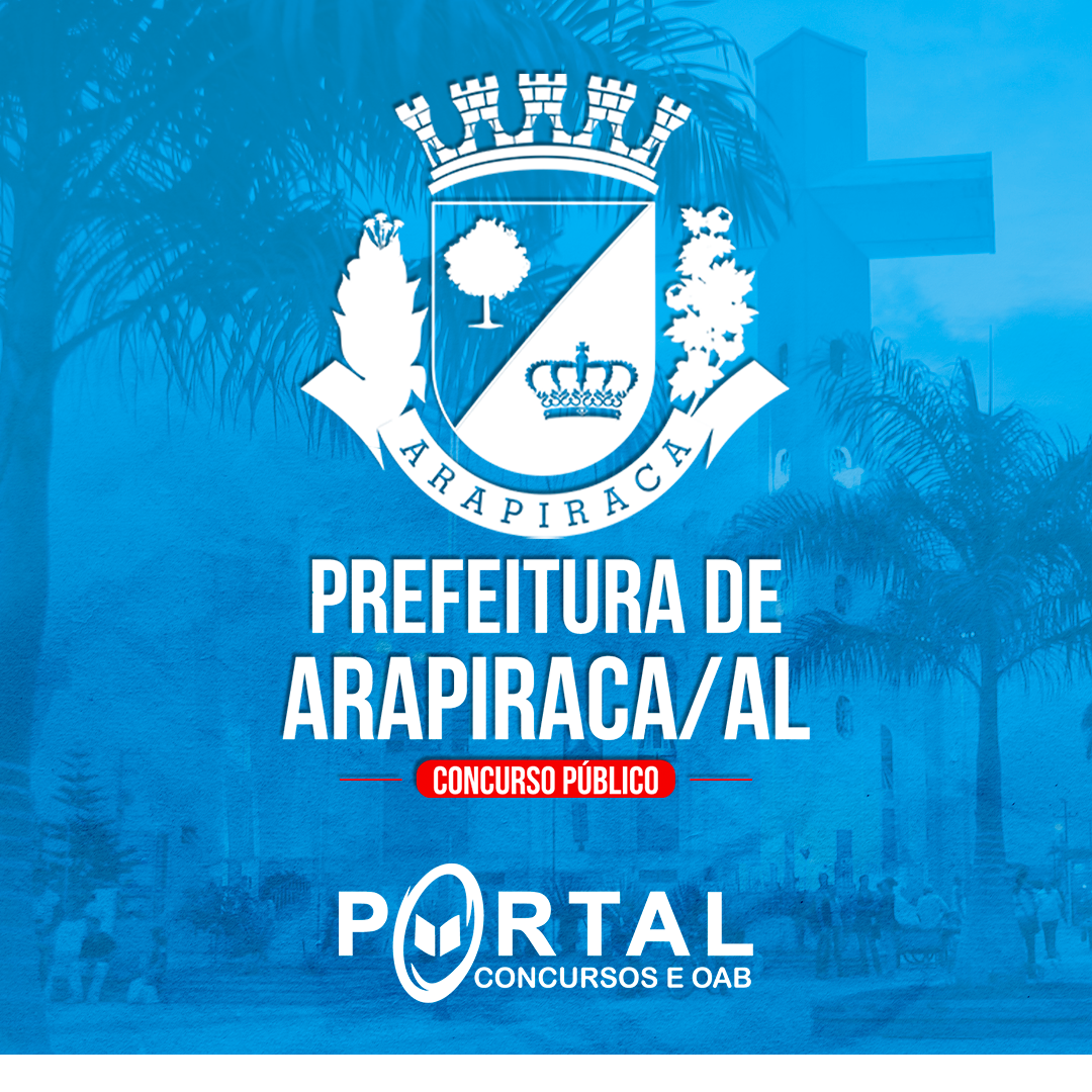 Prefeitura De Arapiraca Al Pr Edital Professor De Hist Ria