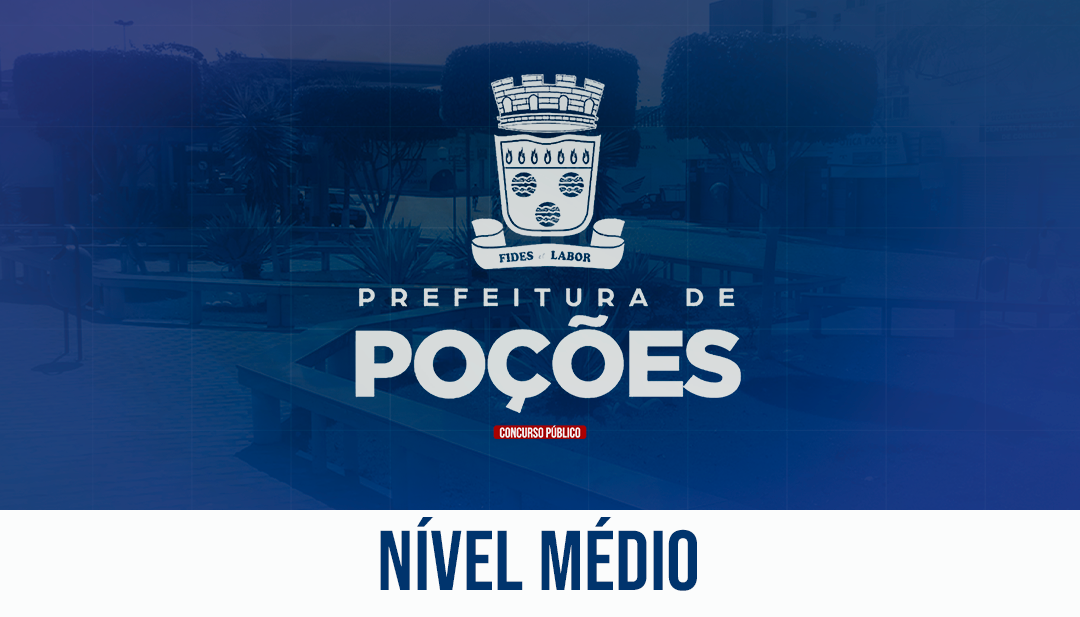 PREF. POÇÕES/BA NÍVEL MÉDIO