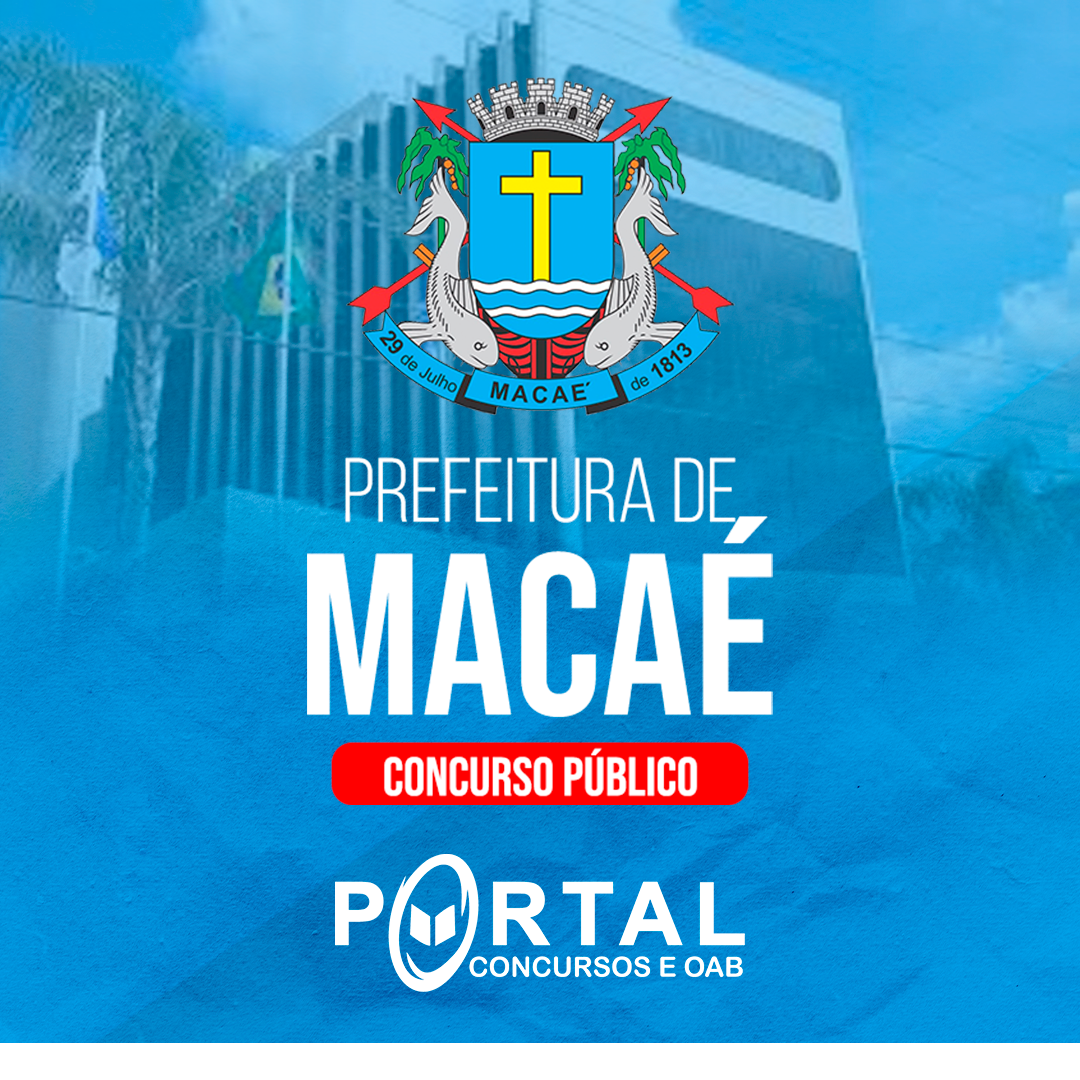 PREFEITURA DE MACAÉ/RJ (PÓS-EDITAL) - CURSOS DISPONÍVEIS