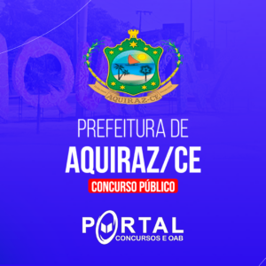 PREFEITURA DE AQUIRAZ/CE (PRÉ EDITAL) AUXILIAR DE COZINHA