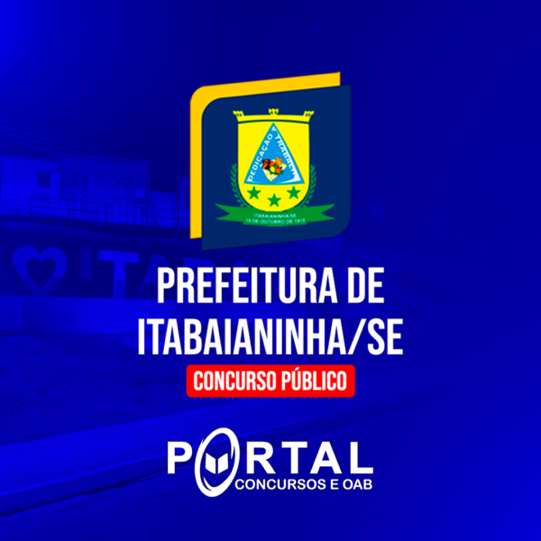 PREFEITURA DE ITABAIANINHA/SE (PÓS-EDITAL) – AGENTE DE COMBATE AS EDEMIAS