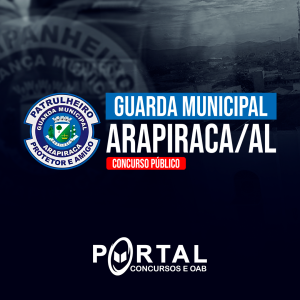 GCM ARAPIRACA (PÓS EDITAL) CURSOS DISPONÍVEIS