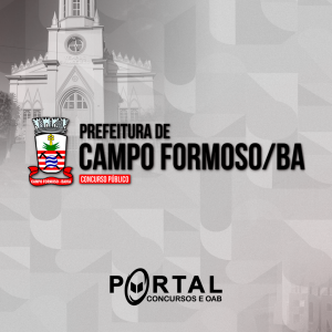 PREFEITURA DE CAMPO FORMOSO/BA (PRÉ EDITAL) AUXILIAR DE SERVIÇOS EDUCACIONAIS