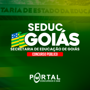 SEDUC GO (PRÉ EDITAL) AUXILIAR DE SERVIÇOES GERAIS