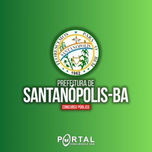 PREFEITURA DE SANTANÓPOLIS/BA (PÓS EDITAL) AGENTE DE INFRAESTRUTURA