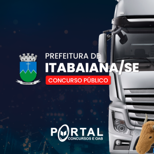 AUXILIAR/PREFEITURA DE ITABAIANA/SE (PRÉ EDITAL) TÉCNICO EM FARMÁCIA