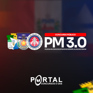 PM 3.0 (PRÉ EDITAL) COMBO SOLDADO PM (SE/BA/AL)