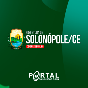 PREFEITURA MUNICIPAL DE SOLONÓPOLE CE (PRÉ EDITAL) AUXILIAR DE SERVIÇOES GERAIS