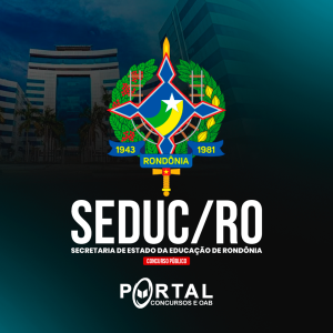 SEDUC RO (PRÉ EDITAL) AUXILIAR DE SERVIÇOS GERAIS