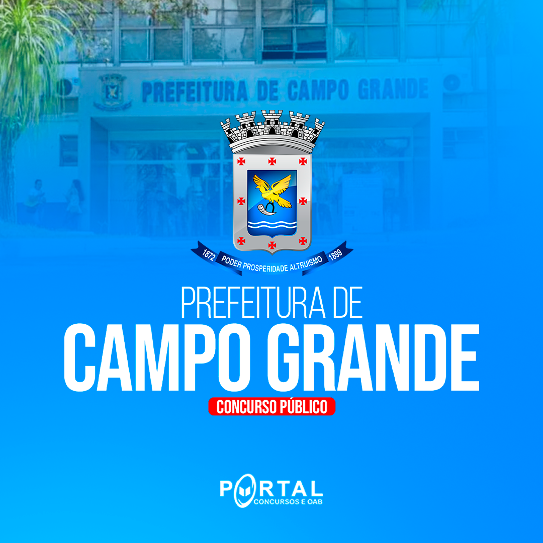 CAMPO GRANDE MATO GROSSO DO SUL (PRÉ EDITAL) NÍVEL SUPERIOR