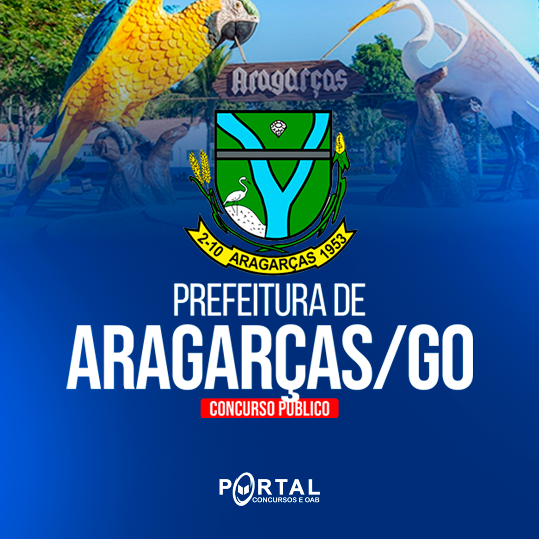 PREFEITURA MUNICIPAL DE ARAGARÇAS GO (PÓS EDITAL) NÍVEL MÉDIO TÉCNICO
