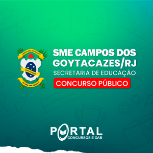 SME CAMPO DO GOYTACAZES RJ (PÓS EDITAL) PROJETO ONLINE
