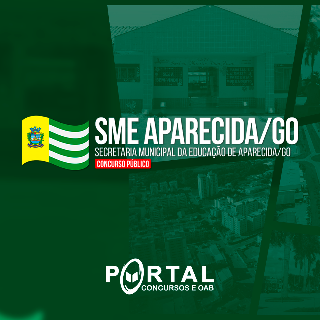 SME APARECIDA DE GOIÂNIA GO (PRÉ EDITAL)NÍVEL MÉDIO TÉCNICO