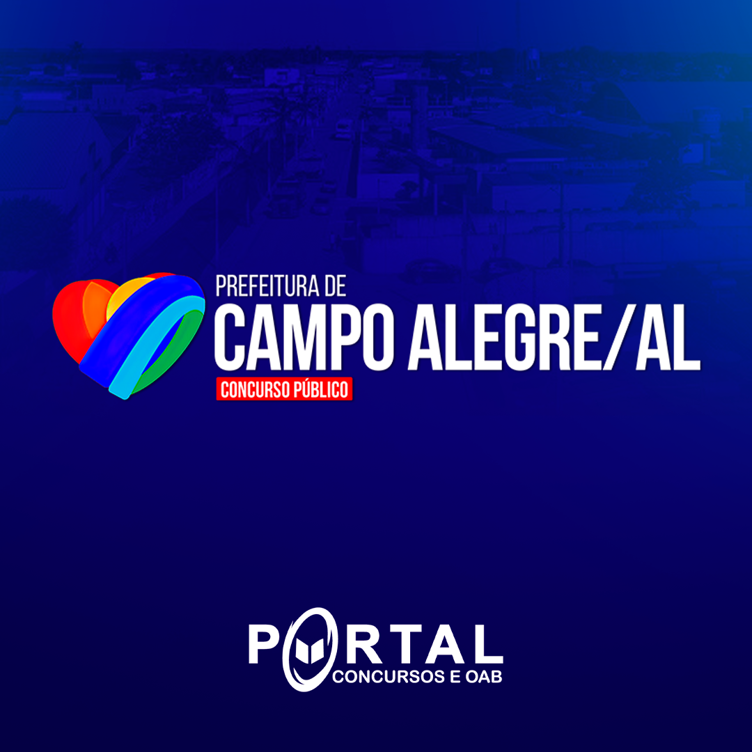 CAMPO ALEGRE AL (PRÉ EDITAL) NÍVEL MÉDIO TÉCNICO