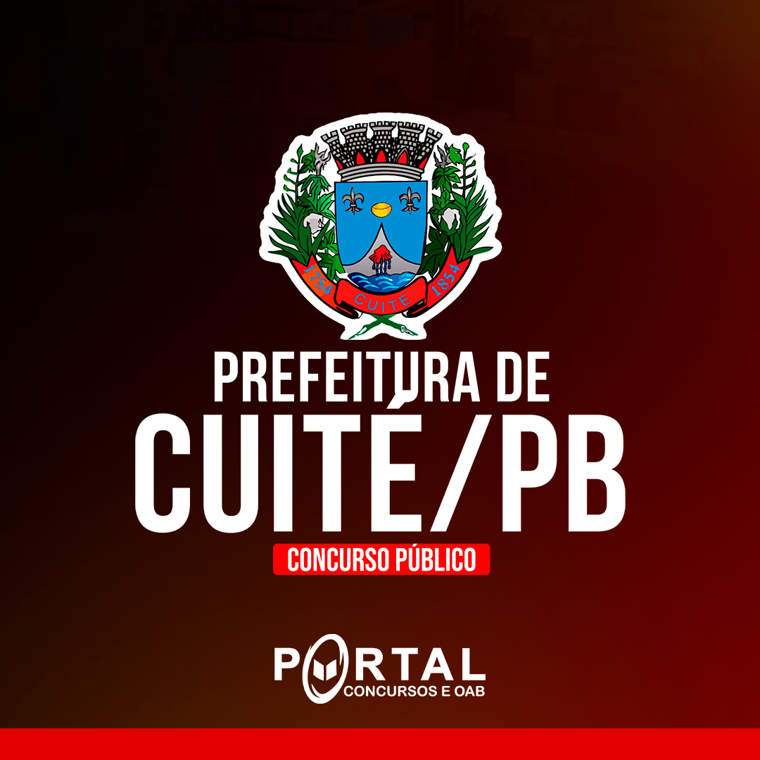 PREFEITURA DE CUITÉ PB (PÓS EDITAL) NÍVEL FUNDAMENTAL