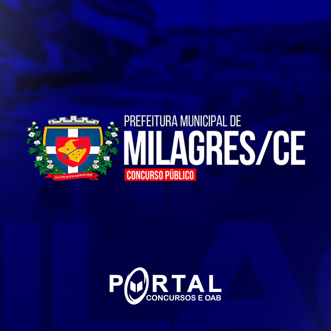 PREFEITURA MUNICIPAL DE MILAGRES CE (PRÉ EDITAL) DEMAIS CARGOS