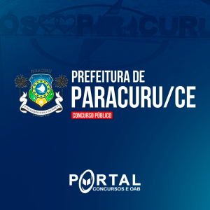 PREFEITURA DE PARACARU (PÓS EDITAL) NÍVEL MÉDIO/TÉCNICO