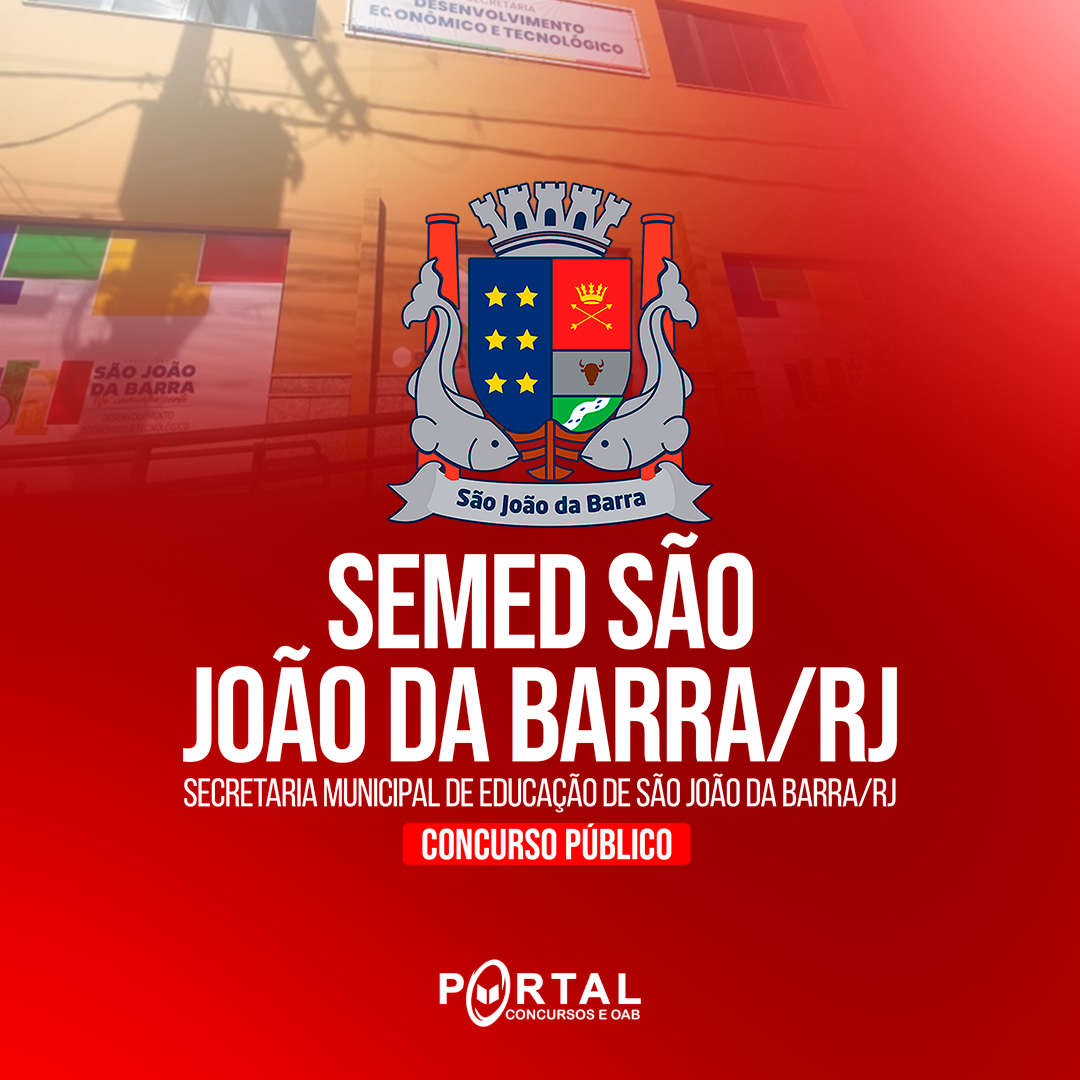 SEMED SÃO JOÃO DA BARRA (PRÉ EDITAL) PROJETO ONLINE
