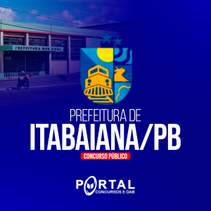 PREFEITURA DE ITABAIANA PARAIBA (PÓS EDITAL) TÉCNICO EM SUPORTE DE TI