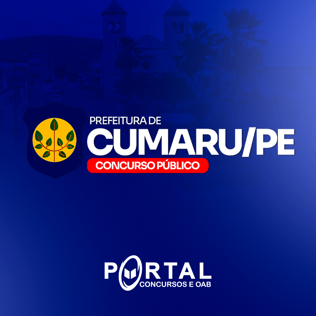 PREFEITURA DE CUMARU/PE (PRÉ-EDITAL) NÍVEL SUPERIOR