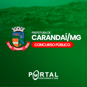 PREFEITURA DE CARANDAÍ MG (PÓS-EDITAL) AUXILIAR ADMINISTRATIVO