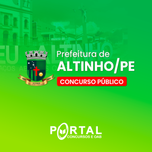 PREFEITURA DE ALTINHO PE (PRÉ EDITAL) OPERADOR DE MÁQUINA