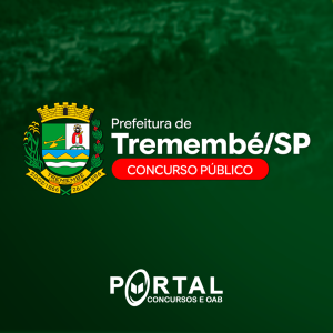PREFEITURA DA ESTÂNCIA TURÍSTICA DE TREMEMBÉ SP (PÓS EDITAL) AUXILIAR ADMINISTRATIVO