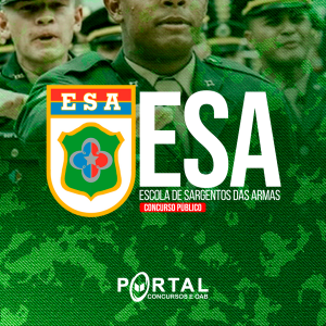 ESA ESCOLA DE SARGENTO DAS ARMAS (PÓS EDITAL) ÁREA GERAL