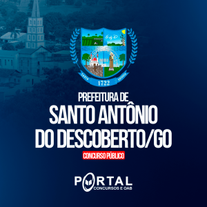 PREFEITURA DE SANTO ANTÔNIO DO DESCOBERTO GO (PRÉ EDITAL) MECÂNICO